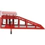 Car repair ramps 2 units red steel by vidaXL, Specific and repair tools for vehicles - Ref: Foro24-210352, Price: 355,58 €, D...