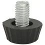 Patas de mueble regulables M8 18 unidades negro de vidaXL, Accesorios para muebles de jardín - Ref: Foro24-315594, Precio: 13...
