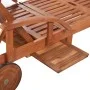 Tumbona de madera maciza de acacia de vidaXL, Tumbonas - Ref: Foro24-42592, Precio: 199,57 €, Descuento: %