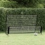 Portería de fútbol con reboteador 2 en 1 acero 202x104x120 cm de vidaXL, Porterías de fútbol - Ref: Foro24-93373, Precio: 88,...