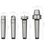 Contrapuntos para torno de madera 4 piezas acero MT2 de vidaXL, Abrazaderas y tornillos - Ref: Foro24-146687, Precio: 40,70 €...