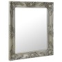 Espejo de pared estilo barroco plateado 50x60 cm de vidaXL, Espejos - Ref: Foro24-320318, Precio: 53,49 €, Descuento: %