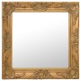 Espejo de pared estilo barroco dorado 50x50 cm de vidaXL, Espejos - Ref: Foro24-320313, Precio: 47,95 €, Descuento: %