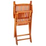 Set de comedor de jardín plegable 5 pzas madera eucalipto de vidaXL, Conjuntos de jardín - Ref: Foro24-3087151, Precio: 309,6...