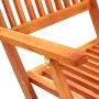 Set de comedor de jardín plegable 5 pzas madera eucalipto de vidaXL, Conjuntos de jardín - Ref: Foro24-3087151, Precio: 295,8...