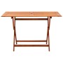 Set de comedor de jardín plegable 5 pzas madera eucalipto de vidaXL, Conjuntos de jardín - Ref: Foro24-3087151, Precio: 309,6...