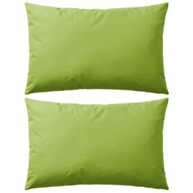 Cojines para exteriores 2 unidades 60x40 cm verde manzana de vidaXL, Cojines - Ref: Foro24-132292, Precio: 40,08 €, Descuento: %
