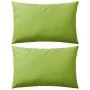Cojines para exteriores 2 unidades 60x40 cm verde manzana de vidaXL, Cojines - Ref: Foro24-132292, Precio: 40,08 €, Descuento: %