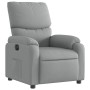 Sillón reclinable eléctrico tela gris claro en Sillones | Comprar online en Foru.es