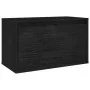 Muebles para TV 5 piezas madera maciza de pino negro de vidaXL, Muebles TV - Ref: Foro24-3100273, Precio: 191,25 €, Descuento: %