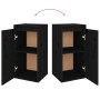Muebles para TV 5 piezas madera maciza de pino negro de vidaXL, Muebles TV - Ref: Foro24-3100273, Precio: 193,76 €, Descuento: %