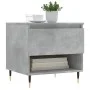Mesas centro 2 uds madera ingeniería gris hormigón 50x46x50 cm de vidaXL, Mesas de centro - Ref: Foro24-830901, Precio: 61,15...
