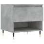 Mesas centro 2 uds madera ingeniería gris hormigón 50x46x50 cm de vidaXL, Mesas de centro - Ref: Foro24-830901, Precio: 61,67...