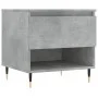 Mesas centro 2 uds madera ingeniería gris hormigón 50x46x50 cm de vidaXL, Mesas de centro - Ref: Foro24-830901, Precio: 61,15...