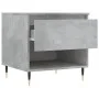 Mesas centro 2 uds madera ingeniería gris hormigón 50x46x50 cm de vidaXL, Mesas de centro - Ref: Foro24-830901, Precio: 61,15...