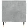 Mesas centro 2 uds madera ingeniería gris hormigón 50x46x50 cm de vidaXL, Mesas de centro - Ref: Foro24-830901, Precio: 61,15...