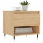 Mesas de centro 2 uds madera ingeniería roble Sonoma 50x46x50cm de vidaXL, Mesas de centro - Ref: Foro24-830899, Precio: 61,6...