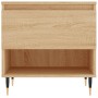 Mesas de centro 2 uds madera ingeniería roble Sonoma 50x46x50cm de vidaXL, Mesas de centro - Ref: Foro24-830899, Precio: 61,6...
