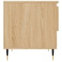 Mesas de centro 2 uds madera ingeniería roble Sonoma 50x46x50cm de vidaXL, Mesas de centro - Ref: Foro24-830899, Precio: 61,6...