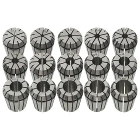 ER25 Collet Chuck 15 Pcs Turning Tools Set by vidaXL, Clamps and screws - Ref: Foro24-146723, Price: 68,49 €, Discount: %