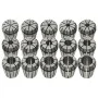 ER25 Spannzangenfutter, 15-teiliges Drehwerkzeug-Set von vidaXL, Klammern und Schrauben - Ref: Foro24-146723, Preis: 68,49 €,...