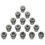 ER25 Spannzangenfutter, 15-teiliges Drehwerkzeug-Set von vidaXL, Klammern und Schrauben - Ref: Foro24-146723, Preis: 68,49 €,...