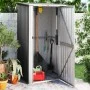 Cobertizo jardín acero galvanizado antracita 118,5x97x209,5 cm de vidaXL, Cobertizos - Ref: Foro24-150901, Precio: 166,04 €, ...