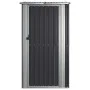 Cobertizo jardín acero galvanizado antracita 118,5x97x209,5 cm de vidaXL, Cobertizos - Ref: Foro24-150901, Precio: 166,04 €, ...