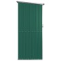 Cobertizo de jardín acero galvanizado verde 118,5x97x209,5 cm de vidaXL, Cobertizos - Ref: Foro24-150899, Precio: 168,95 €, D...