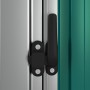 Cobertizo de jardín acero galvanizado verde 118,5x97x209,5 cm de vidaXL, Cobertizos - Ref: Foro24-150899, Precio: 168,95 €, D...
