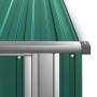 Cobertizo de jardín acero galvanizado verde 118,5x97x209,5 cm de vidaXL, Cobertizos - Ref: Foro24-150899, Precio: 168,95 €, D...