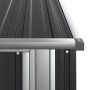 Cobertizo jardín acero galvanizado antracita 118,5x97x209,5 cm de vidaXL, Cobertizos - Ref: Foro24-150901, Precio: 176,38 €, ...