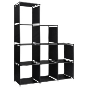 Estante escalera de exhibición de tela 130x45x170 cm de vidaXL, Librerías y estanterías - Ref: Foro24-288321, Precio: 32,71 €...