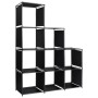 Estante escalera de exhibición de tela 130x45x170 cm de vidaXL, Librerías y estanterías - Ref: Foro24-288321, Precio: 32,71 €...