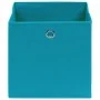 Cajas de almacenaje 10 uds tela azul celeste 32x32x32 cm de vidaXL, Cestas para almacenaje - Ref: Foro24-288375, Precio: 49,0...