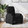 Sillón reclinable eléctrico de tela negro en Sillones | Comprar online en Foru.es