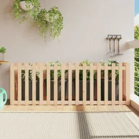 Raised garden bed with solid pine wood fence 200x50x70cm by vidaXL, Pots and planters - Ref: Foro24-832512, Price: 64,12 €, D...