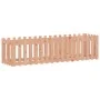 Arriate elevado jardín valla madera maciza Douglas 200x50x50 cm de vidaXL, Maceteros y jardineras - Ref: Foro24-832510, Preci...