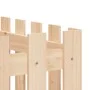 Arriate elevado jardín con valla madera maciza pino 200x50x70cm de vidaXL, Maceteros y jardineras - Ref: Foro24-832512, Preci...