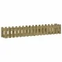Raised garden bed fence impregnated pine wood 200x30x30cm by vidaXL, Pots and planters - Ref: Foro24-832506, Price: 44,93 €, ...