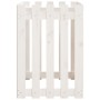 Arriate elevado jardín con valla madera pino blanco 100x50x70cm de vidaXL, Maceteros y jardineras - Ref: Foro24-832483, Preci...