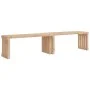 Banco de jardín extensible madera maciza pino 212,5x40,5x45 cm de vidaXL, Bancos de jardín - Ref: Foro24-832525, Precio: 115,...