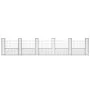 U-förmiger Korb aus verzinkter Gabionenwand 570x20x100 cm von vidaXL, Zaunpaneele - Ref: Foro24-142547, Preis: 143,39 €, Raba...