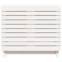 Cesto para la ropa sucia madera maciza pino blanco 88,5x44x76cm de vidaXL, Cestas para ropa - Ref: Foro24-832324, Precio: 126...