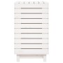 Cesto para la ropa sucia madera maciza pino blanco 88,5x44x76cm de vidaXL, Cestas para ropa - Ref: Foro24-832324, Precio: 126...