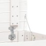 Cesto para la ropa sucia madera maciza pino blanco 44x44x66 cm de vidaXL, Cestas para ropa - Ref: Foro24-832318, Precio: 75,6...