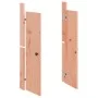 Puertas cocina exterior 2 uds madera maciza Douglas 50x9x82 cm de vidaXL, Puertas de armarios - Ref: Foro24-832364, Precio: 4...