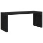 Banco de jardín extensible madera pino negro 212,5x40,5x45 cm de vidaXL, Bancos de jardín - Ref: Foro24-832527, Precio: 122,5...