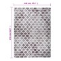 Alfombra lavable antideslizante multicolor 120x170 cm de vidaXL, Alfombras - Ref: Foro24-373998, Precio: 31,06 €, Descuento: %