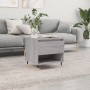 Mesa de centro madera de ingeniería gris Sonoma 50x46x50 cm de vidaXL, Mesas de centro - Ref: Foro24-830904, Precio: 37,61 €,...